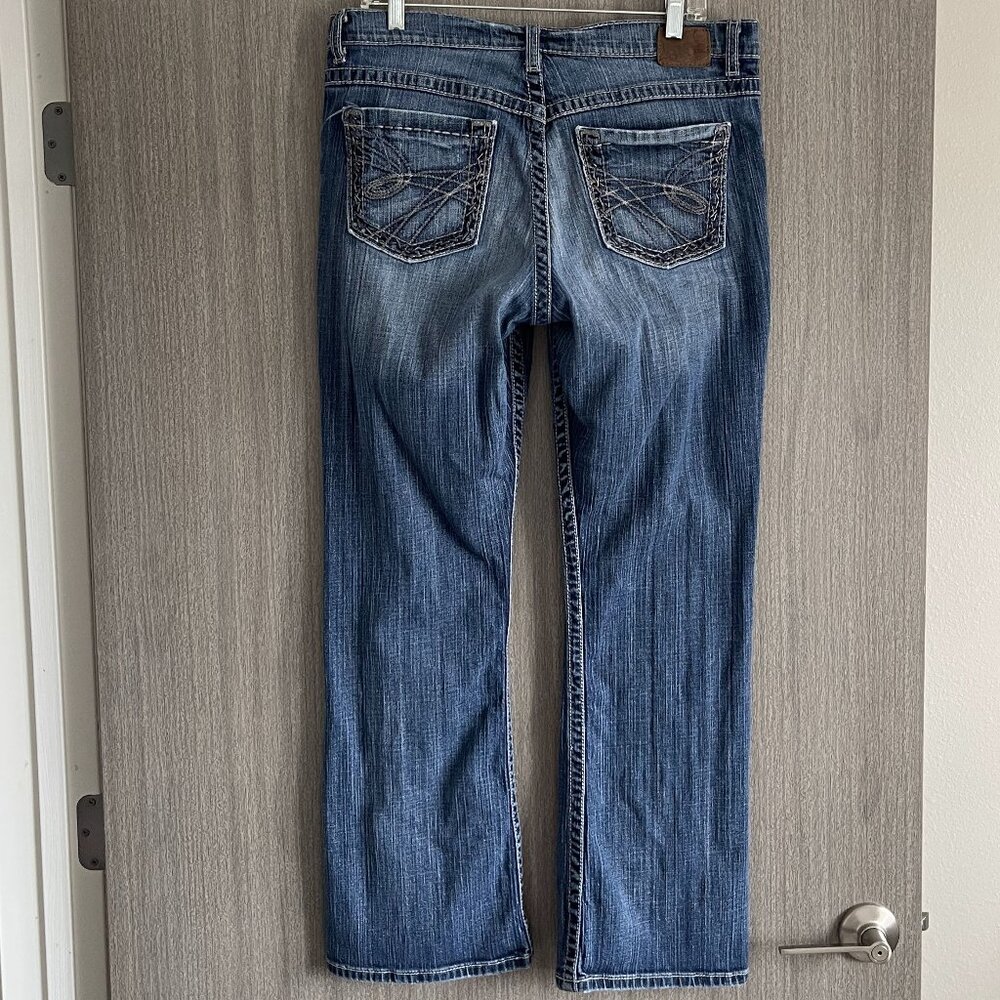 Vintage BKE Drew Jeans - Distressed Mid-Rise & Bootcut - Size 32 | 31.5
